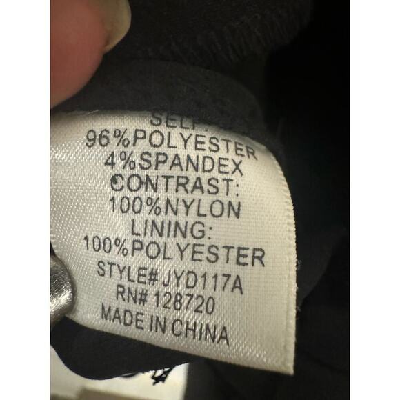 Francesca's Black Lace Sleeveless Pant Jumpsuit NWT Size Medium - Picture 7 of 7